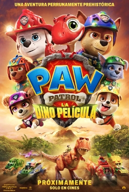 Póster de Cine para Paw Patrol: La dino película